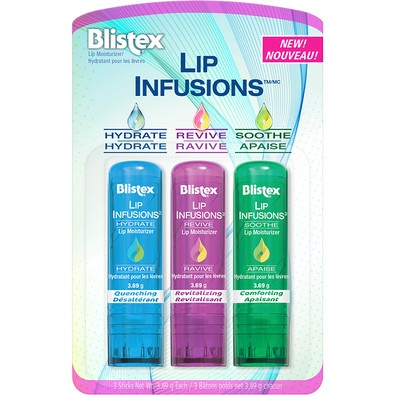 Blistex Lip Infusions 3-PK 11.07 g, 99,28 $/100g