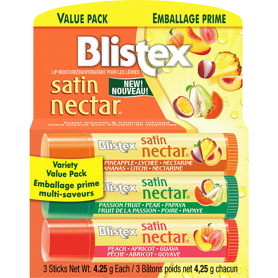 Blistex Satin Nectar 3-PK 12.75 g, 49,33 $/100g