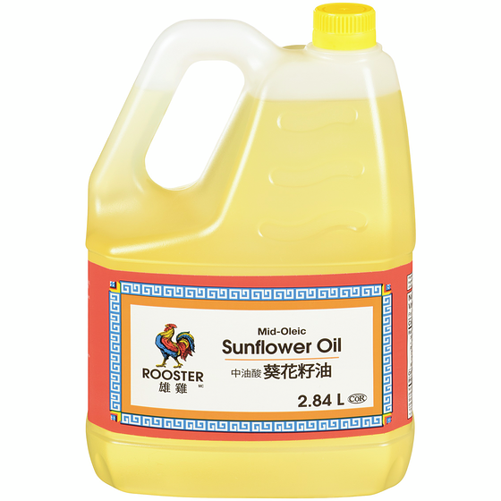 Rooster Mid-Oleic Sunflower Oil 2.84 l, $0.63/100ml
