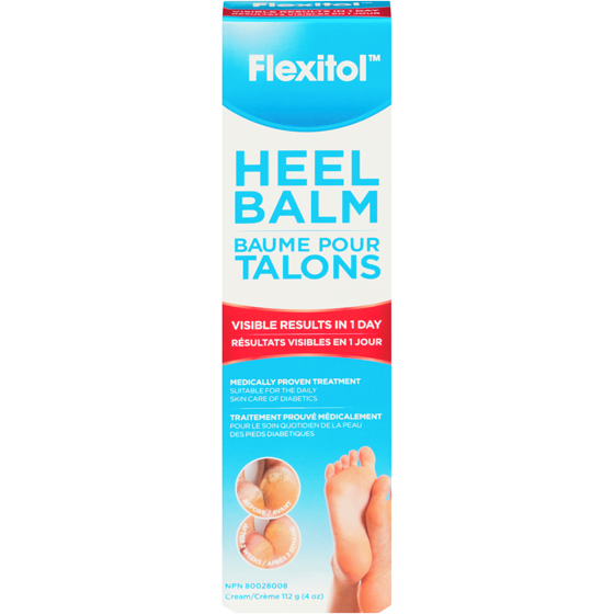 Flexitol Heel Balm, Best Foot Cream for Cracked Heels 112 g, $13.83/100g