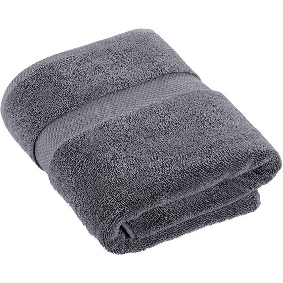 le Choix du Président President's Choice Drap de bain en coton égyptien, doux et absorbant, gris 1 ea, 38,00 $/1ch