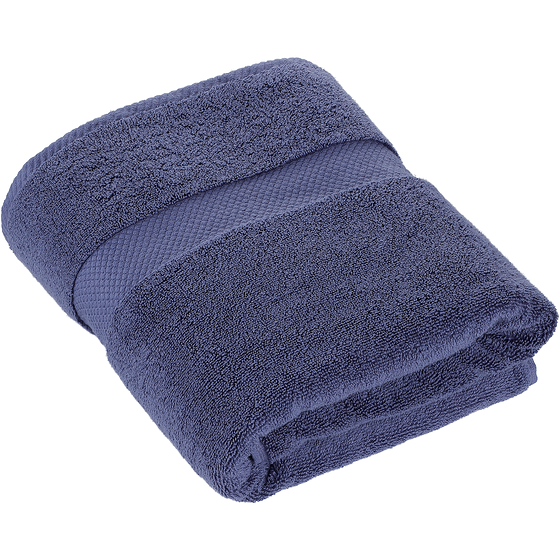 le Choix du Président President's Choice Drap de bain en coton égyptien, doux et absorbant, indigo 1 ea, 38,00 $/1ch