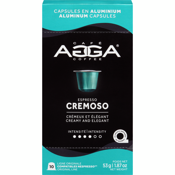 Agga Capsules Cremoso 53 g, $12.25/100g