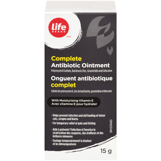 Life Brand Complete Antibiotic Ointment 15 g, $48.60/100g