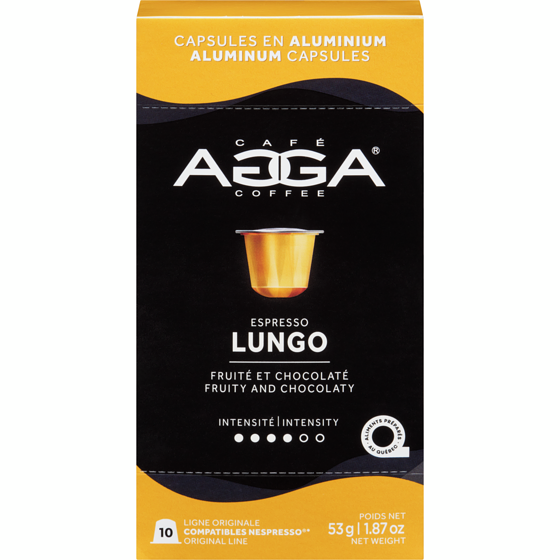 Agga Capsules Lungo 53 g, $12.25/100g