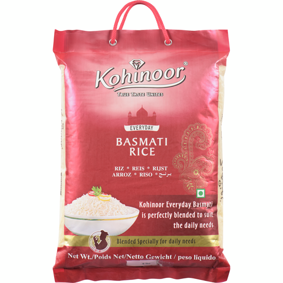 Kohinoor Everyday Basmati Rice 3.63 kg, $0.32/100g