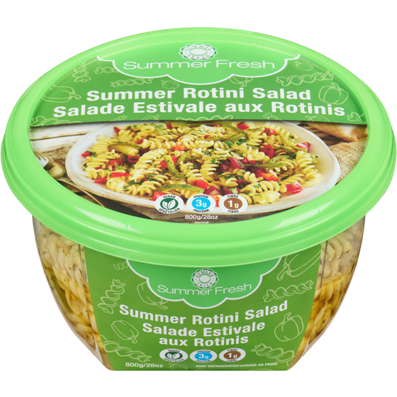 Summer Fresh Sf Salade Rotini Dete 800 g, 1,38 $/100g