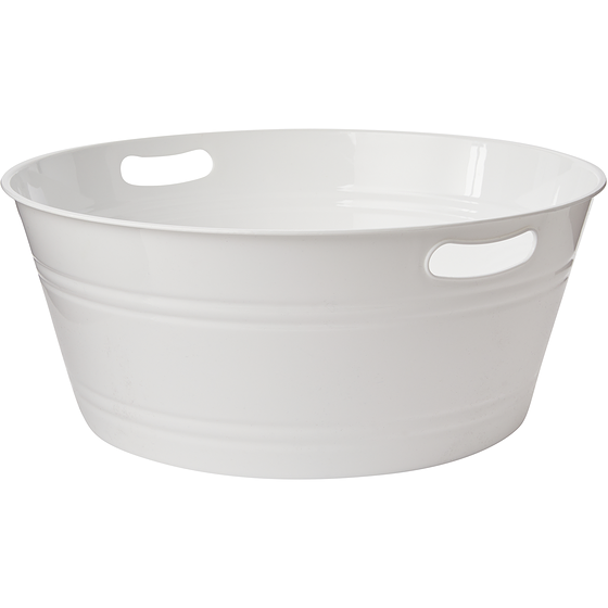 Everyday Essentials Bac à boissons pour réceptions à la piscine, grand, blanc 1 ea, 12,00 $/1ch