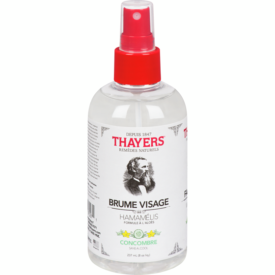 Thayers Hamamélis Formule À L'Aloès Concombre Brume Visage Sans Alcool 237 ml, 8,43 $/100ml