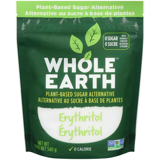Whole Earth Sweetner Co. Erythritol 340 g, $3.09/100g