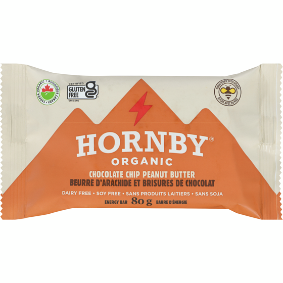 Hornby Bars Chocolate Chip     80 g, $5.36/100g