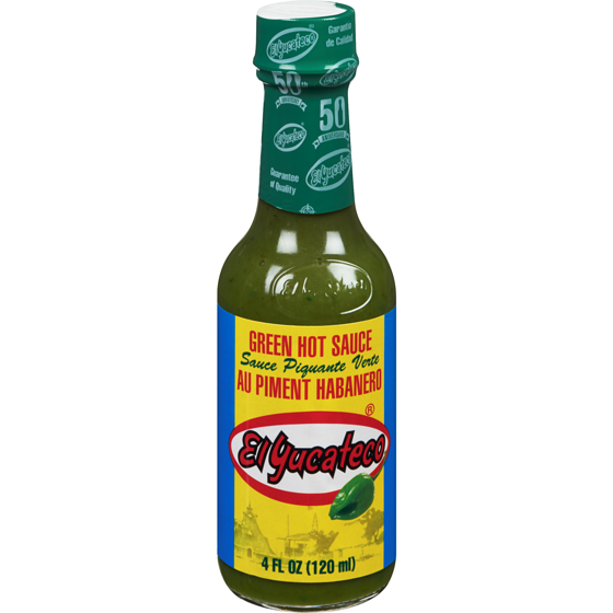 El Yucateco Habanero Pepper Green Hot Sauce 120 ml, $3.74/100ml