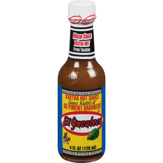 El Yucateco Exxxtra Hot Habanero Pepper Kutbil-Ik Sauce 120 ml, $3.74/100ml