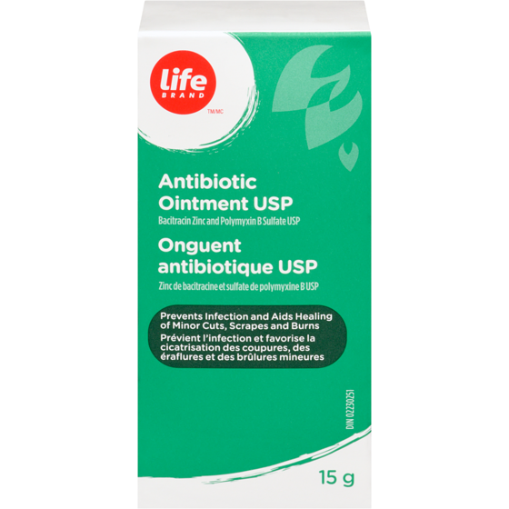Life Brand Antibiotic Ointment USP 15 g, $51.93/100g
