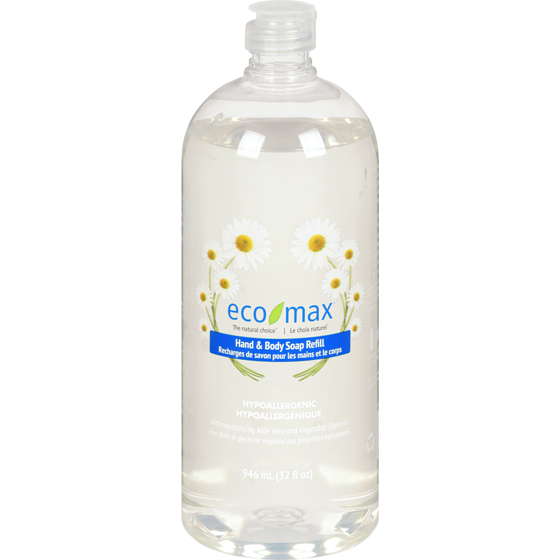 Eco-Max Hand Soap Refill Hypo    946 ml, $0.90/100ml