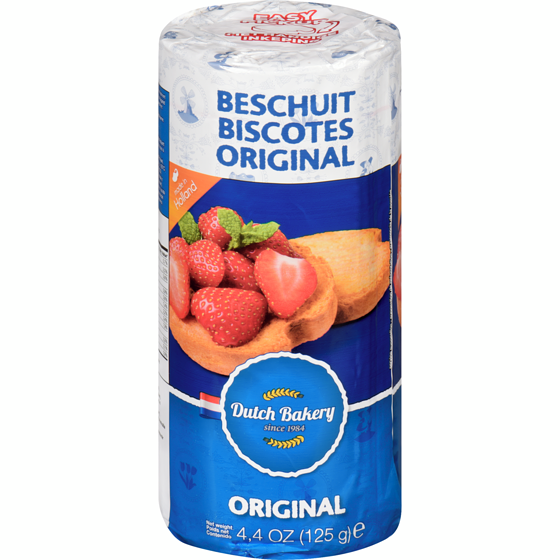 Dutch Bakery Original Dutch Rusk 125 g, $2.63/100g