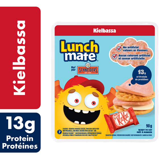 Schneiders Trousse-collation au kielbassa 90 g, 2,22 $/100g