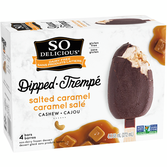 So Delicious Frozen Salted Caramel 272 ml, $3.12/100ml
