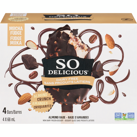 So Delicious Mocha Almond Fudge 272 ml, $2.94/100ml