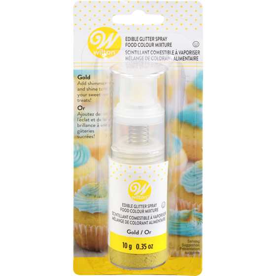 Wilton Vaporisateur scintillant comestible, or 10 g, 89,90 $/100g