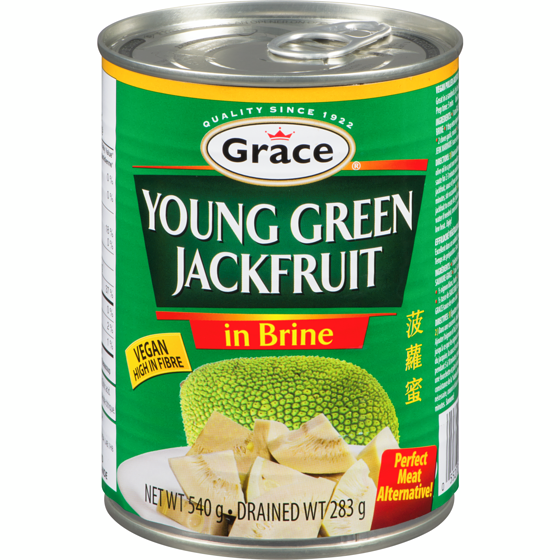 Grace Young Green Jackfruit In Brine 540 ml, $0.61/100ml