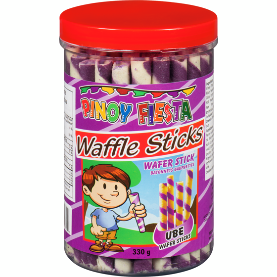 Pinoy Fiesta Wafer Sticks Ube 350 g, $1.08/100g