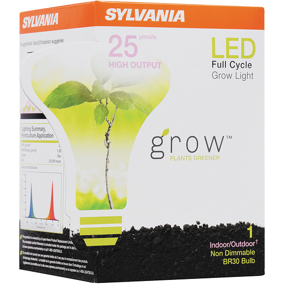 Sylvania LED Full Cycle Grow Light 1 ea, $25.00/1ea