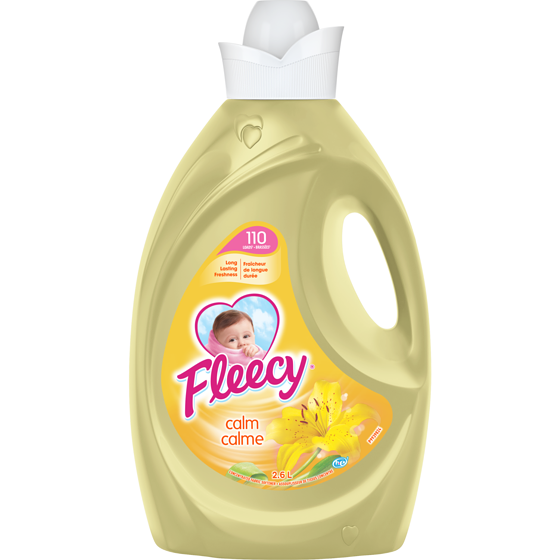 Fleecy Liquid Fabric Softener, Aroma Therapy Calm 2.6 l, $0.50/100ml