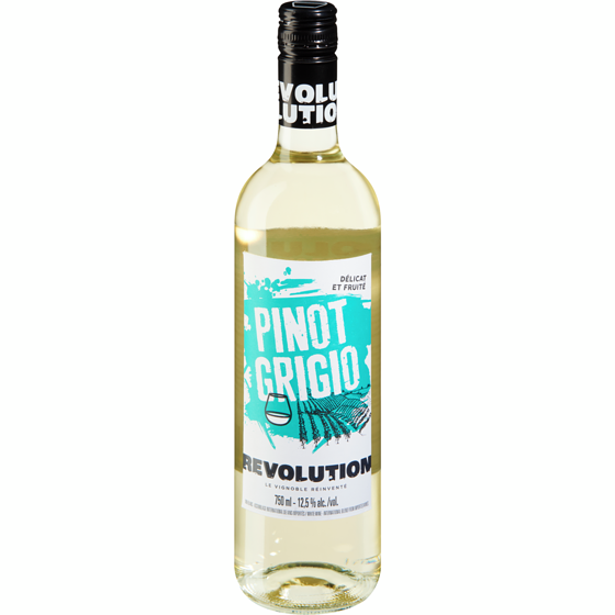 Revolution Pinot Grigio White Wine (ID required at pick-up) 750 ml, $1.71/100ml
