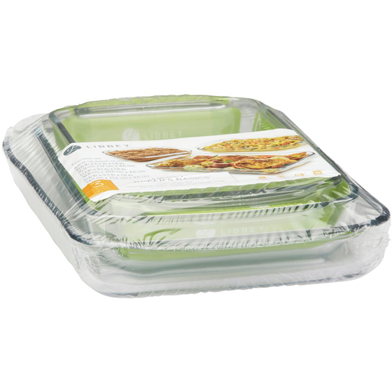 Libbey 3-Piece Baking Glassware Value Pack 1 ea, $25.00/1ea