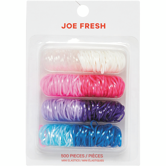 Joe Fresh Mini Elastics 4 ea, $1.87/1ea