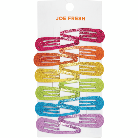 Joe Fresh Fresh Style Clips 12 ea, $0.75/1ea