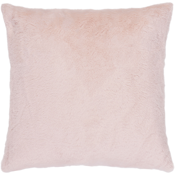 Life at Home Morganite Solid Faux Fur Cushion Cover, 18 in x 18 in 1 ea, $13.00/1ea
