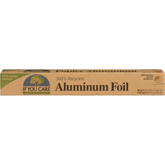 If You Care Recycled Aluminum Foil 1Ct 1 ea, $10.99/1ea