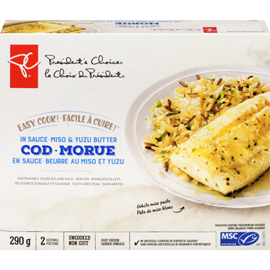 PC Easy Cook! Cod in Miso-Yuzu Butter Sauce