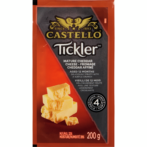 Castello Castello Tickler Cheddar 1 An 200 g, 3,00 $/100g