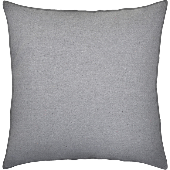 Life at Home Housse de coussin gris uni en coton, 18 po x 18 po (45,7 cm x 45,7 cm) 1 ea, 12,00 $/1ch