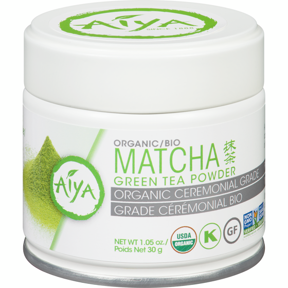 Aiya Matcha Green Tea Powder Organic Ceremonial Grade 30 g, $126.63/100g