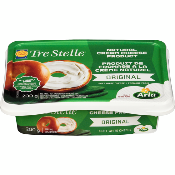 Tre Stelle Tre Stelle Cream Cheese Original 200 g, $2.00/100g