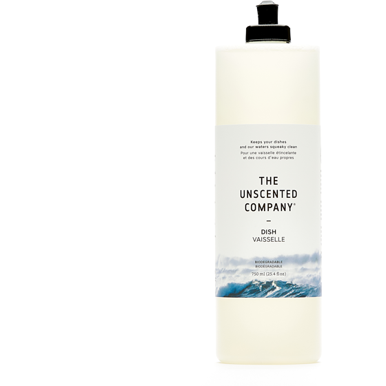 The Unscented Company Dish Soap 750 ml, $0.73/100ml