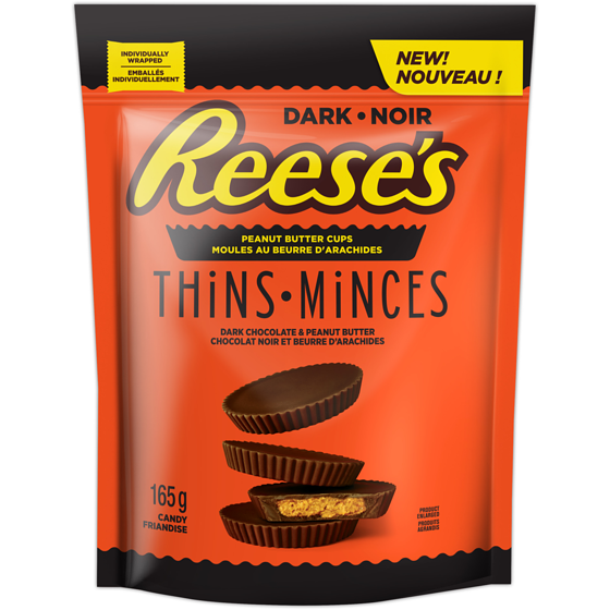 Reese's Peanut Butter Cups Dark Chocolate 165 g, $4.24/100g