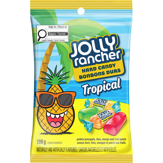 JOLLY RANCHER Tropical Hard Candy 198 g, $1.91/100g