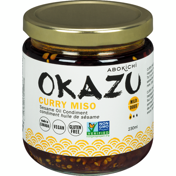 Abokichi Okazu Curry Miso 230 ml, $14.99/1ea