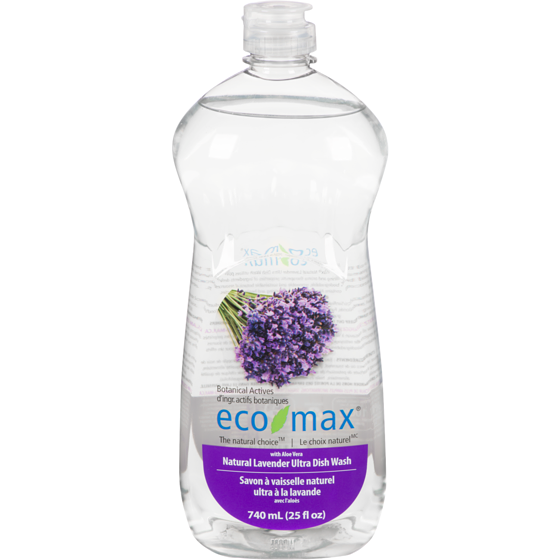 Eco-Max Lavender Dish Wash     740 ml, $0.61/100ml