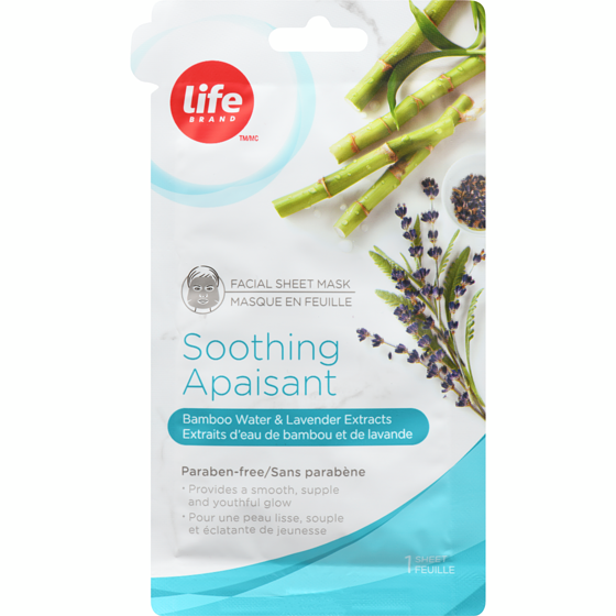 Life Brand Sheet Mask 1 ea, $1.79/1ea