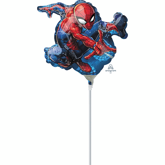 null Spider-Man Air Filled Mini Shape Balloon 1 ea, $4.50/1ea