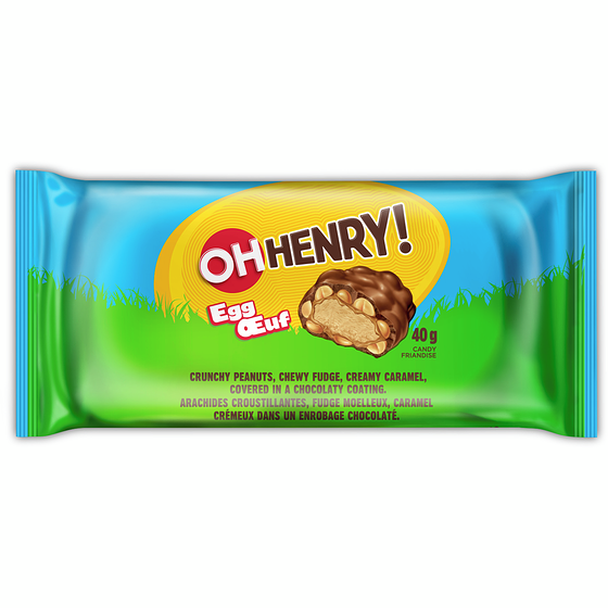 Oh Henry! Easter Egg 40 g, $5.00/100g