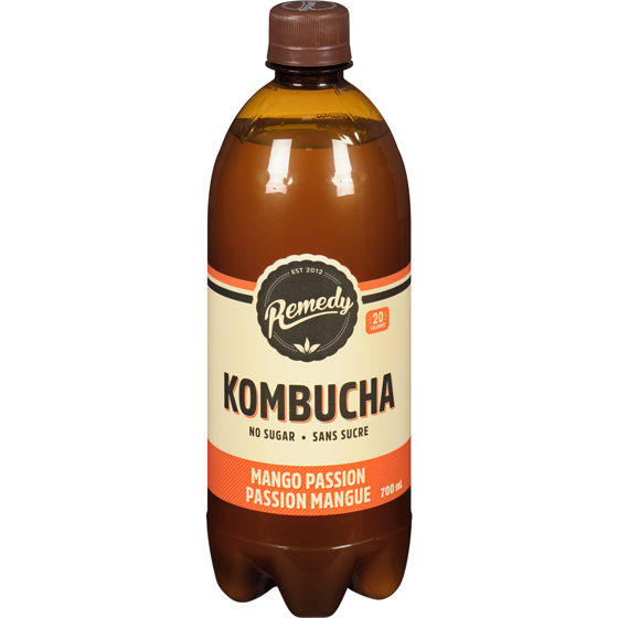 Remedy Organic Mango Passionfruit Kombucha 700 ml, $0.86/100ml