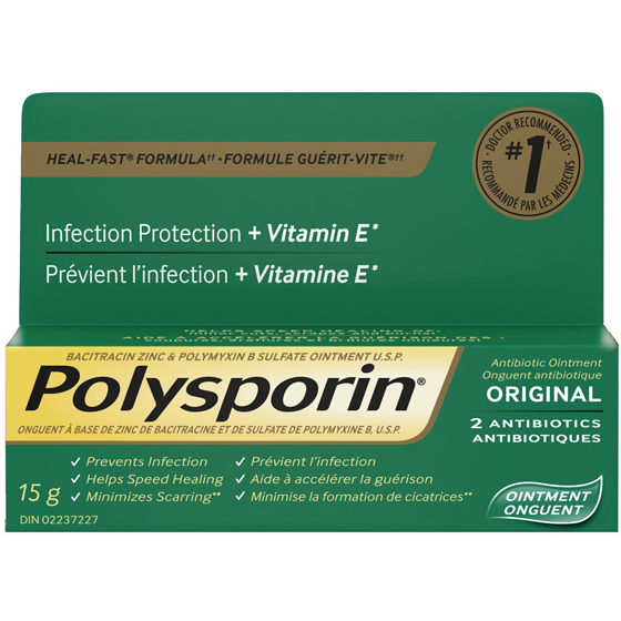 Polysporin Original Antibiotic Ointment 15 g, $76.60/100g