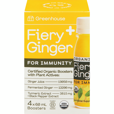 Greenhouse Fiery Ginger Juice 4x60.0 ml, $5.42/100ml